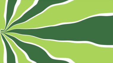 Canlandırılmış Yeşil çift ton dalgalı desen basit minimum arkaplan