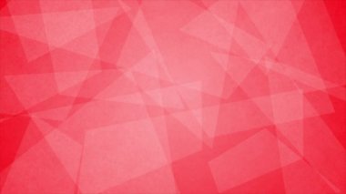 Canlandırılmış kırmızı renk düşük polimetrik şekiller minimum arkaplan, tereyağı desenli arkaplan