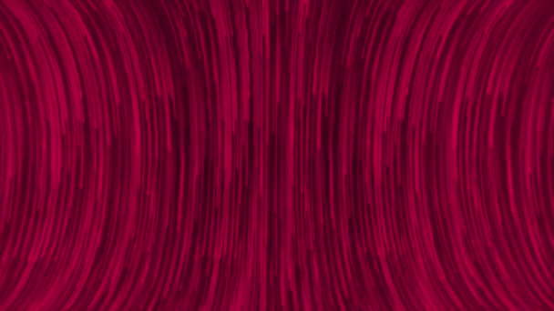 Animated Magenta Warna Merah Jatuh Partikel Hujan Latar Belakang Gerakan — Stok Video