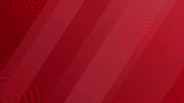 Анимированный Темно Красный Геометрический Фон Текстура Сетки — стоковое видео