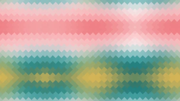 Fondo Gradiente Colorido Suave Pixelado Súper Fresco Animado — Vídeos de Stock
