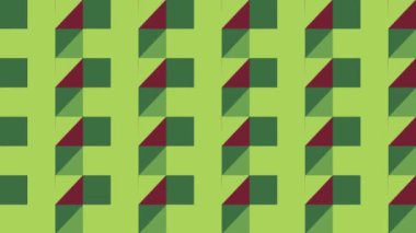 Soyut geometrik şekiller arka planına sahip hareketli renksiz desen