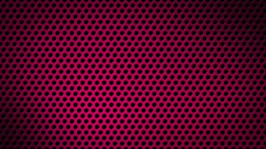 Canlandırılmış Basit Magenta kırmızı gradyan metalik ızgara deseni minimal geometrik arkaplan