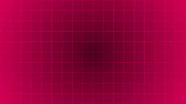 动感现代红色格子线的未来主义背景 — 图库视频影像