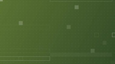 Animasyon koyu yeşil zeytin soyut geometrik şekiller teknoloji arka planı, şebeke dokusu teknoloji arka planı