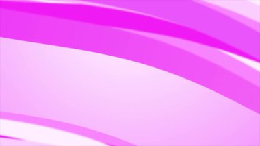 Animasyon Pembe gri eğri dalgaları 2D bulanık arkaplan. Kusursuz döngü canlandırma arkaplanı