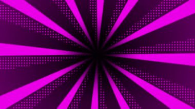 Canlandırılmış Modern komedi tarzı merkezi yoğunlaştırılmış dönüşümlü çizgiler Pembe fütüristik radyal arkaplan