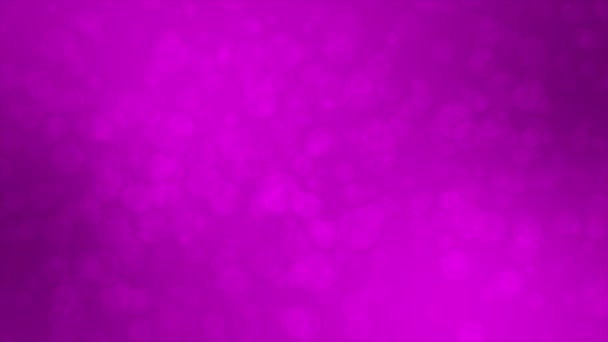 Animado Simple Elegante Movimiento Lento Rosa Partículas Fondo — Vídeos de Stock