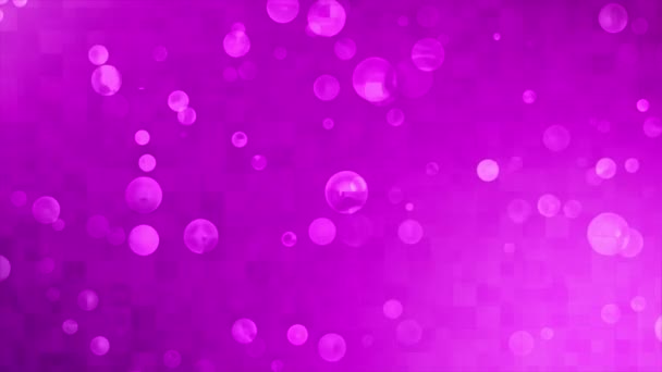 Animated Shiny Dissolving Particles Moving Box Pattern Background — Stockvideo