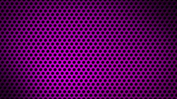 Animowany Prosty Różowy Gradientowy Metaliczny Wzór Grilla Minimalne Geometryczne Tło — Wideo stockowe
