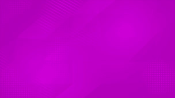 Animated Abstract Pink Tech Low Poly Corporate Background Multiple Polygon — Stock Video