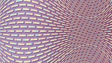 Canlandırılmış Basit Açık Pembe çizgiler balık şekli arka planında düzenlenmiş, çok renkli arkaplan