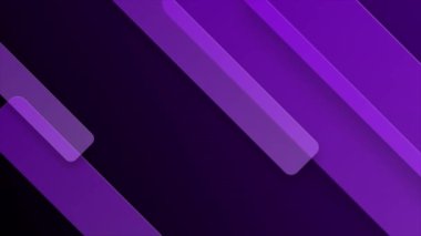 Animasyon Koyu Mor soyut geometrik dikdörtgen şekiller minimum arkaplan, dikdörtgen şekiller arkaplan