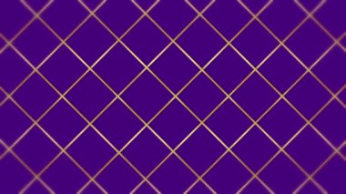 Animasyon soyut lüks arka planlar geometrik kare şekilli altın metalik şeritli. Kusursuz döngülü minimal arkaplan