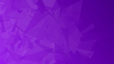 Animasyon geometrik Kristal Elmas Mor Animasyon Geçmişi. Şirket veya Ticari video için basit, zarif, lüks bir arkaplan