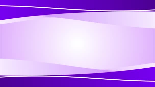 アニメーションされた抽象優しさ紫色のグレーの背景豪華な波 灰色の液体波 波状の液体の質 — ストック動画