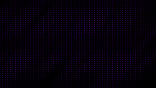 Animated Abstract Dynamic Purple Dots Background Motion Modern Animation Background — Stock Video