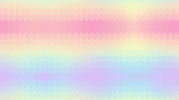Animato Super Cool Pixelated Liscio Sfondo Sfumato Colorato — Video Stock