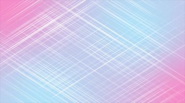 Animasyon Cool çapraz Pembe ve mavi çizgiler zarif arkaplan, köşegen çizgiler arkaplan