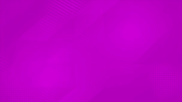 Анимированный Абстрактно Розовый Высокотехнологичный Низкопольный Корпоративный Фон Геометрический Фон Многоугольной — стоковое видео