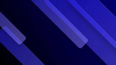 Canlandırılmış Koyu Mavi soyut geometrik dikdörtgen şekilleri minimum arkaplan, dikdörtgen şekilleri arkaplan