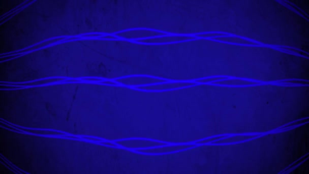 Анімовані Абстрактні Потокові Хвилі Візерунок Смуг Хвилі Смуг Текстурованому Фоні — стокове відео