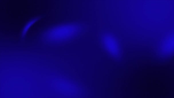 Animated Blauwe Kleur Abstracte Achtergrond Met Korrel Korrelige Eenvoudige Minimale — Stockvideo