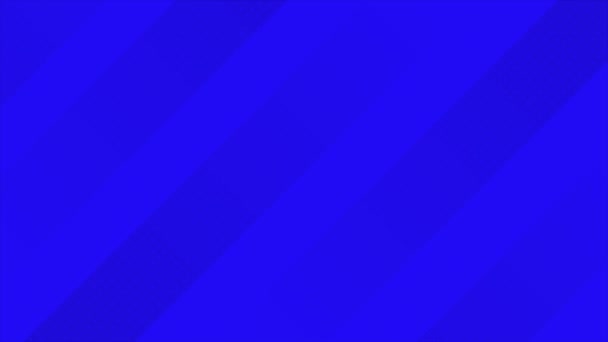 Animowany Nowoczesny Niebieski Kolor Diagonalne Paski Okrągłych Kropek Proste Eleganckie — Wideo stockowe