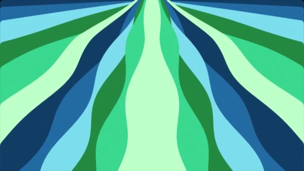 Animované Abstraktní Pozadí Barevných Vln Vln Vody Vln Vody Mramoru — Stock video