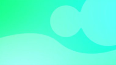 Canlandırılmış Modern Cyan gradyan soyut arkaplan