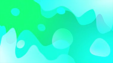 Canlandırılmış mavi gradyan hareket eden sıvı arkaplan