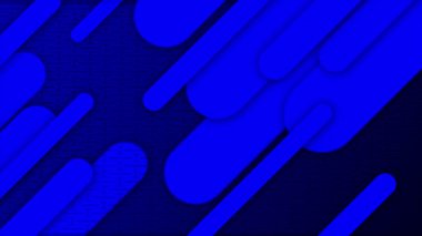 Canlandırılmış kıpırdayan mavi renkli kapsül arka planı şekillendirir