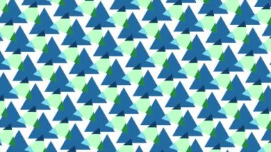 Canlandırılmış Renkli İllüzyon üçgen şekilli dijital arkaplan oluşturuyor
