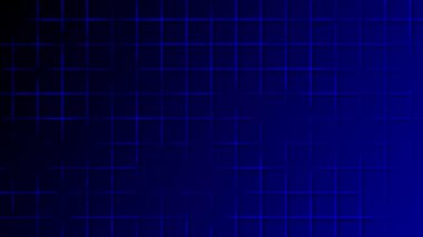 Canlandırılmış mavi renk dönen ızgara çizgileri arkaplanı