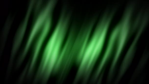 Canlandırılmış Koyu Renk Arkaplan Koyu Yeşil Dalga Desen Arkaplanı — Stok video