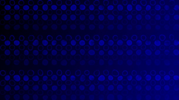 Animowany Niebieski Kolor Wirujący Okrągły Wzór Tła — Wideo stockowe