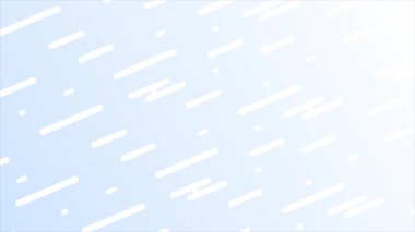 Kraliyet mavi arkaplanı üzerinde canlandırılmış Soyut Geometrik temel şekiller, minimal şablon arkaplanı