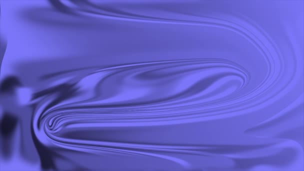 Animowany Niebieski Poruszający Się Abstrakcyjny Wzór Tło Fal Fale Wody — Wideo stockowe