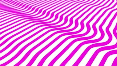 Canlandırılmış pembe renk 3d satır arkaplanı