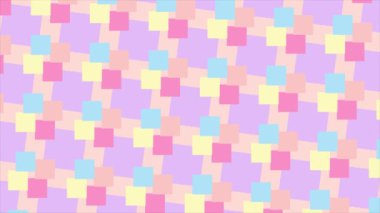 Canlandırılmış Renkli İllüzyon kare biçiminde dijital arkaplan oluşturuyor
