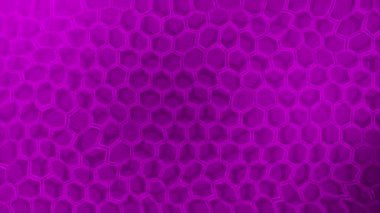 Canlandırılmış Kıvıran pembe Altıgen desen arkaplanı