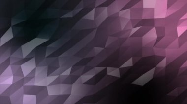 Animasyon pembe gradyan düşük polimetrik şekil arkaplanı