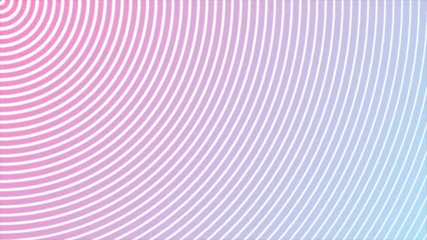Fundo Gradiente Rosa Azul Animado Com Linhas Repetição Movimento — Vídeo de Stock