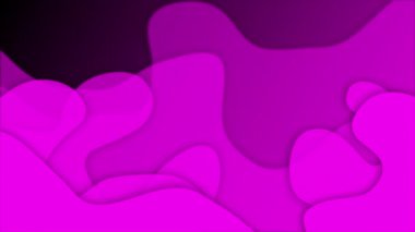 Canlandırılmış pembe renk. Sıvı arka planda 3d dalgalanma elementi.