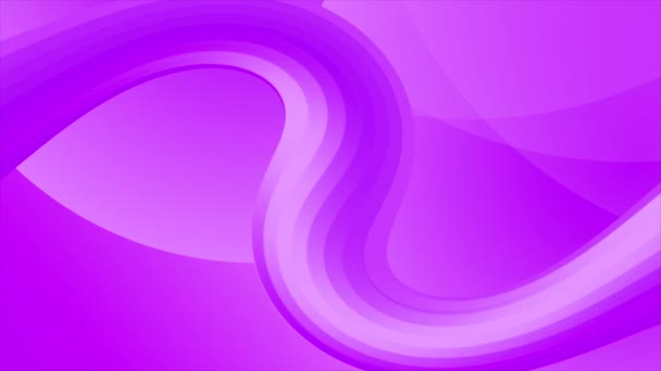 Color Púrpura Animado Formas Aleatorias Fondo — Vídeo de stock