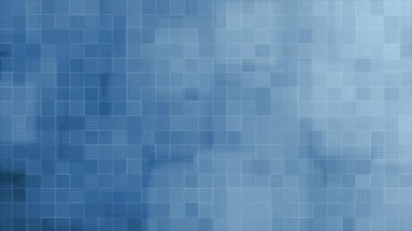 Animasyon Kraliyet mavisi soyut gelecek siber uzay teknolojisi arka planı. Bilim kurgu parçacıkları arkaplanı