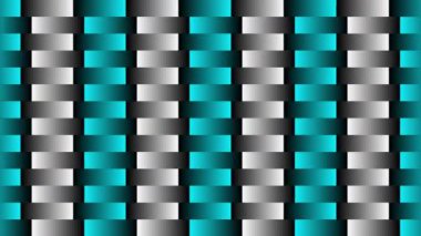 Canlandırılmış Beyaz ve Cyan eğimli arkaplan, hareket eden çizgiler yanılsama arkaplanı oluşturur