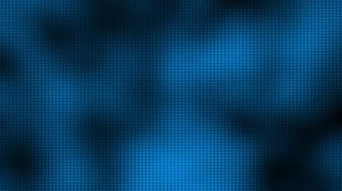 Canlandırılmış Dark Royal mavi soyut geometrik şekiller teknoloji arka planı, şebeke dokusu teknoloji arka planı