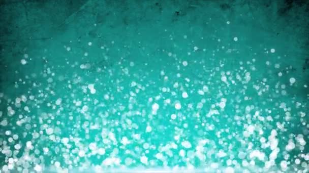 Geanimeerde Vliegende Bel Afkomstig Van Bodem Getextureerde Achtergrond Witte Bubbel — Stockvideo