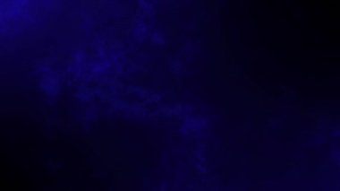 Animasyon Royal mavi renk parlayan teknoloji parçacığı koyu arkaplan üzerinde hareket ediyor, fütürist parçacıklar arka plan